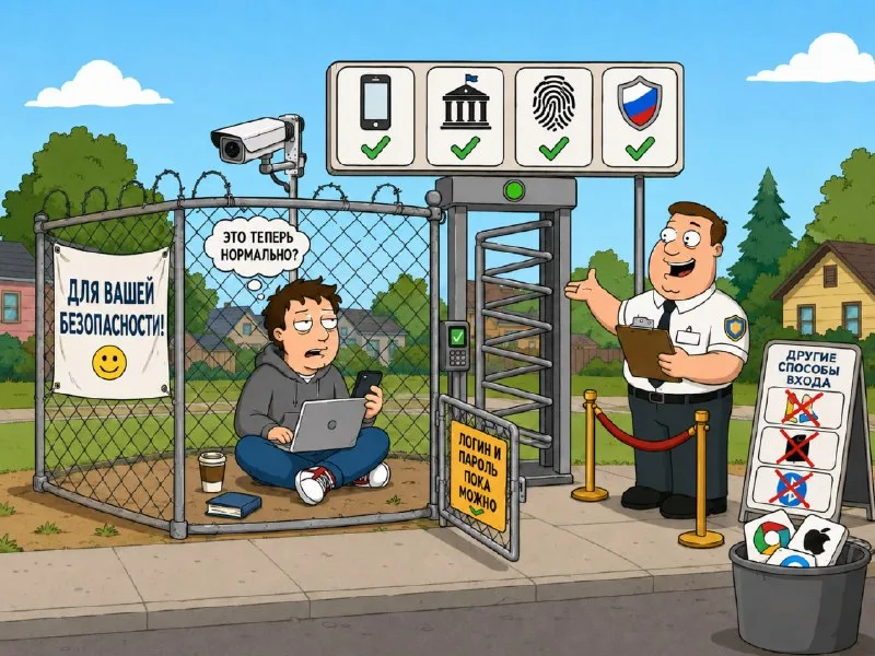 Нас не банят. Нас приучают.