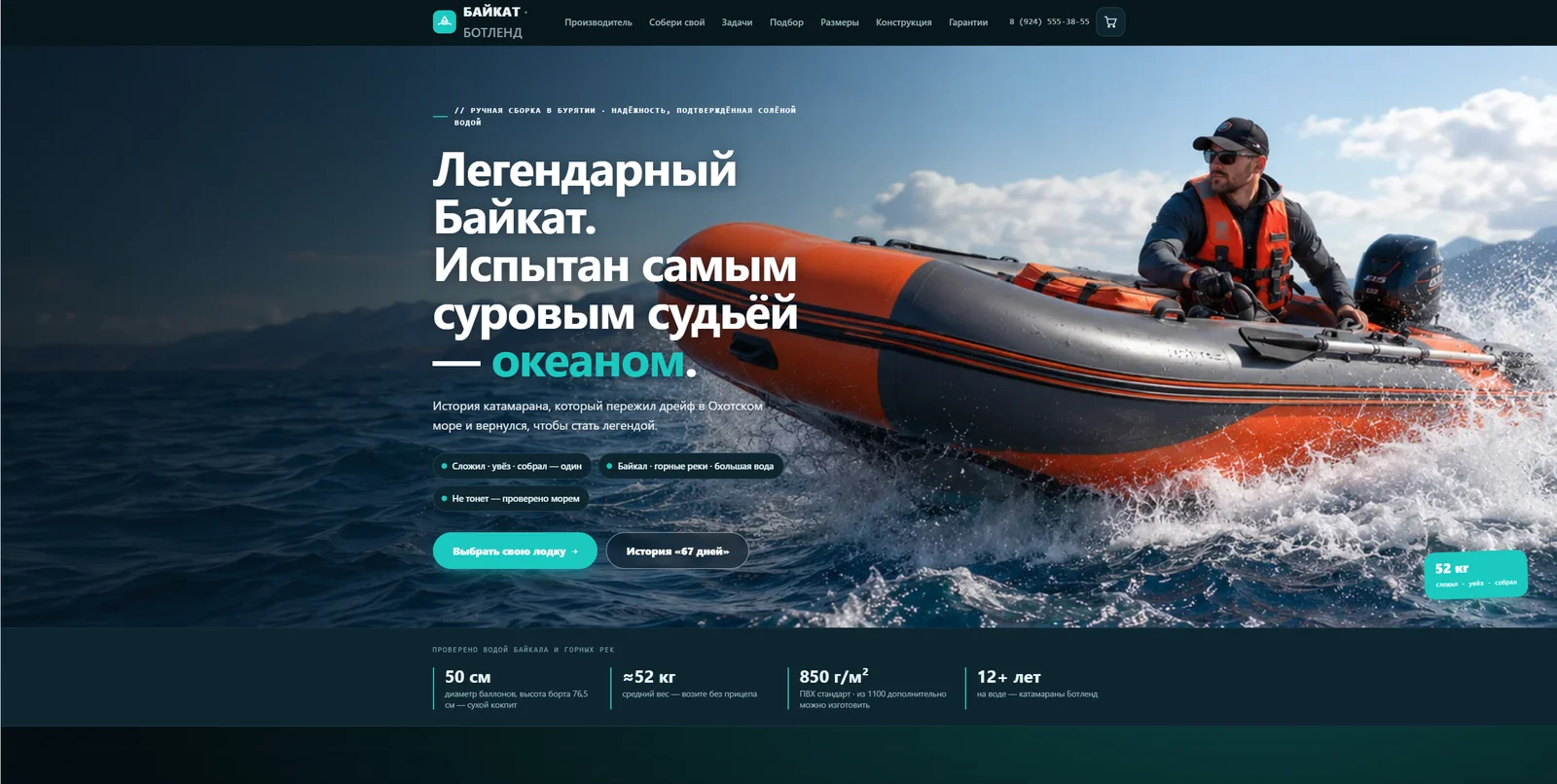 Разработка мини-магазина Байкат — БАЙКАТ